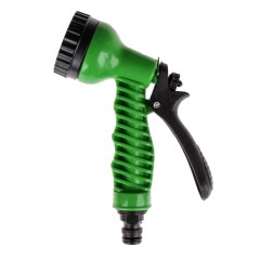 Пистолет-душ поливочный 7-функций под коннектор с фиксатором пластмассовым ручным &quot;Оазис&quot;