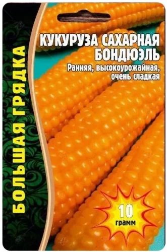 Кукуруза сахарная Бондюэль цв.п 10гр ИП Григорьев