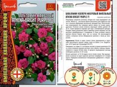 Бальзамин Уоллера Athena Bright Purple F1 ампельный цв.п 5шт ИП Григорьев