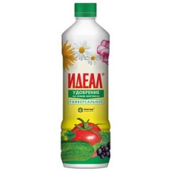 ИДЕАЛ 0,5л жидкое универсальное цветочное удобрение на основе биогумуса Идеал - Сад Чудес