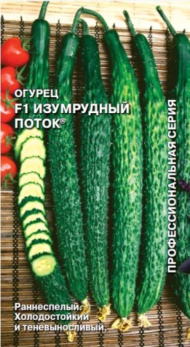 Огурец Изумрудный Поток F1 ПК цв.п 0,2гр СеДек
