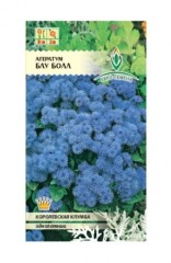 Василёк (агератум) Блу Болл цв.п 0.1гр Евро-Семена