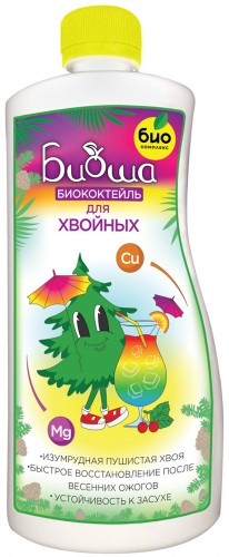 БИОкоктейль для хвойных ТМ БИОША, 1л