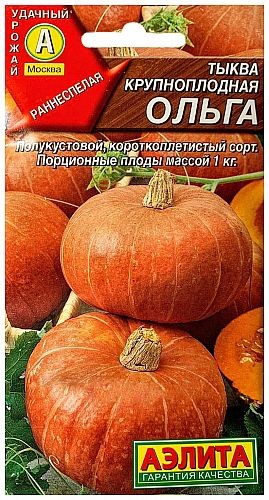 Тыква Парижская Золотая цв.п 2гр Аэлита