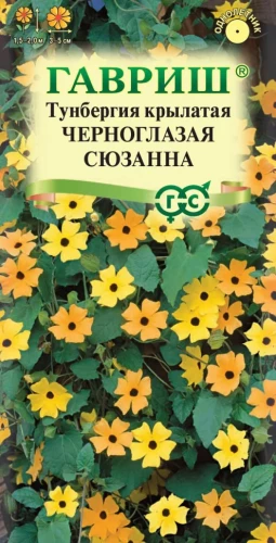 Тунбергия Черноглазая Сюзанна крылатая цв.п 0,3гр Гавриш