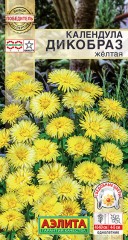 Календула Дикобраз желтая цв.п 0,1гр Аэлита