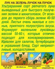 Лук на зелень Лучок На Пучок цв.п 0,5гр Аэлита