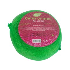 Сетка от птиц LISTOK 1,7х1,7 (4м* 5м) зеленая /50