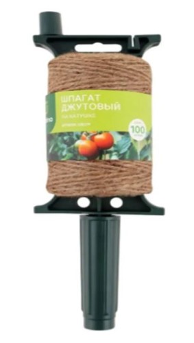 Шпагат джутовый на катушке 1,2мм х 100м GIARDINO CLUB
