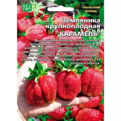 Земляника Карамель крупноплодная цв.п 10шт Уральский Дачник