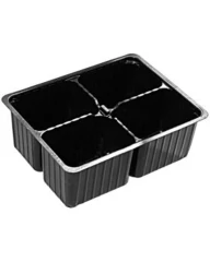 Мини кассета на 4 ячейки для рассады