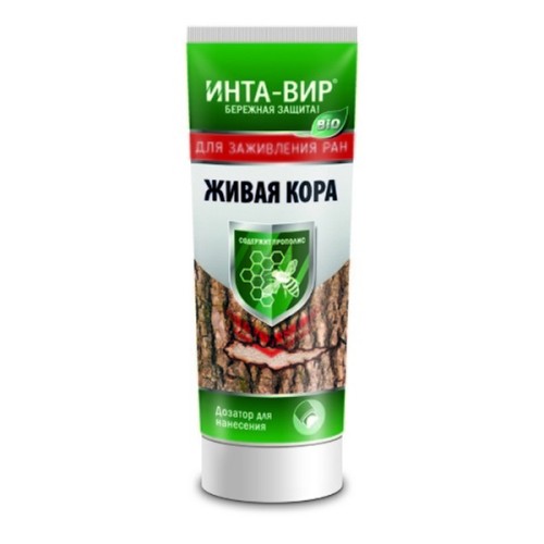 Живая Кора для заживления ран Инта-Вир туба 100гр Сахалинские Гуматы
