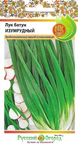 Лук батун Изумрудный цв.п 1гр НК Русский Огород