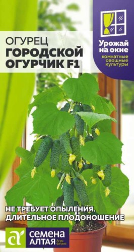 Огурец Городской Огурчик F1 цв.п 5шт Семена Алтая