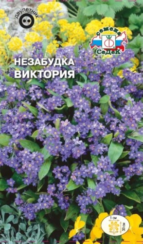 Незабудка Виктория (альпийская, сиреневая) цв.п 0,2гр СеДек