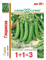 Горох Глориоза 1+1 цв.п 25гр Гавриш