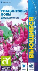 Гиацинтовые Бобы (Долихос) Двухцветные цв.п 1гр Семена Алтая