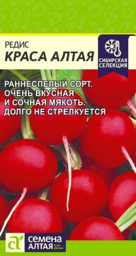 Редис Краса Алтая цв.п 2гр Семена Алтая