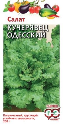 Салат Кучерявец Одесский цв.п 0,5гр Гавриш