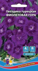 Гвоздика турецкая Фиолетовая Гора цв.п 0,1гр Уральский Дачник