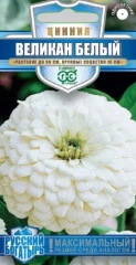 Цинния Великан Белый цв.п 0,3гр Гавриш