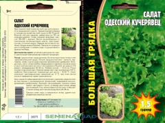 Салат Кучерявец Одесский цв.п 1,5гр ИП Григорьев