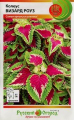 Колеус Визард Роуз цв.п 10шт НК Русский Огород