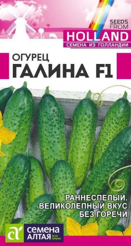 Огурец Галина F1 цв.п 5шт Семена Алтая