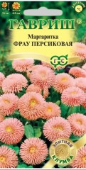 Маргаритка Фрау Персиковая цв.п 4шт Гавриш