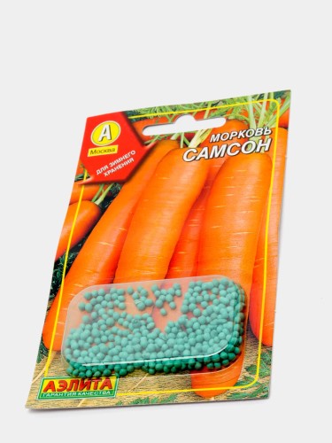 Морковь гранулы Самсон цв.п 300шт Аэлита