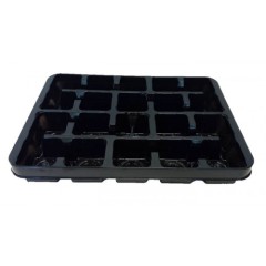 Кассета транспортная под горшки 7х7см 20 мест квадратная