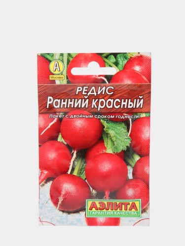 Редис Ранний Красный бел.п 3гр Аэлита