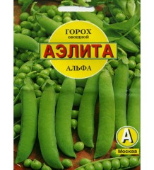 Горох Альфа цв.п 25гр Аэлита
