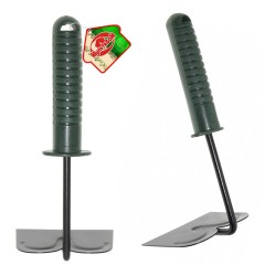 Тяпка посадочная с пластмассовой зеленой ручкой 83-5