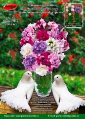 Петуния Букет Любимой срезочная махровая крупноцветковая  F1 цв.п 5шт Премиум Сидс