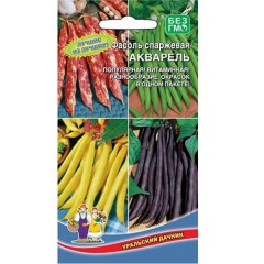 Фасоль Акварель цв.п 10шт Уральский Дачник