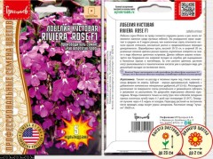 Лобелия Riviera Rose F1 кустовая цв.п 5шт ИП Григорьев