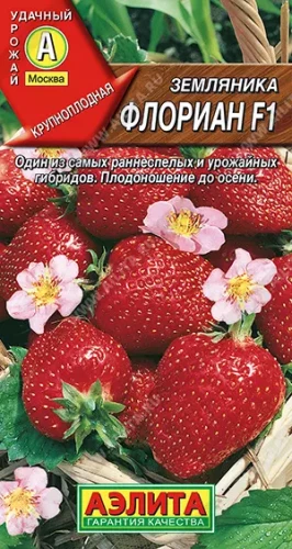 Клубника Флориан F1 цв.п 5шт Аэлита