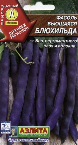 Фасоль Блюхильда цв.п 5гр Аэлита