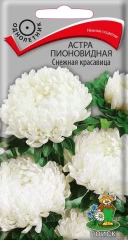 Астра Снежная Красавица пионовидная цв.п 0,3гр Поиск