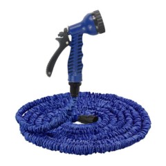 Шланг стрейч 5-15м с распылителем саморастягивающийся 3Л-34/15  Зелёный луг