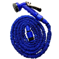 Шланг стрейч 7-22м с распылителем саморастягивающийся 3Л-34/225 Зелёный луг