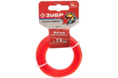 Леска для триммера 1.6мм 15м "звезда"