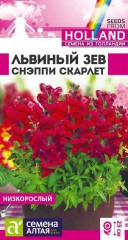 Львиный Зев (антирринум) Снэппи Скарлет цв.п 10шт Семена Алтая