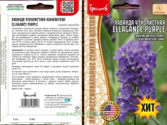 Лаванда Ellagance Purple узколистная цв.п 5шт ИП Григорьев