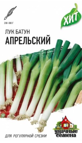 Лук батун Апрельский мет.п.0,5гр Удачные Семена