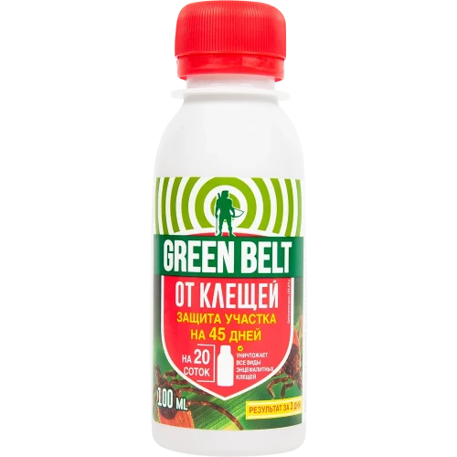Жидкость Green Belt Защита от клещей, 115 г, 100 мл GB