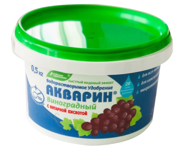 Акварин Виноградный 0.5кг банка Буйские удобрения