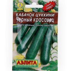 Кабачок Чёрный Красавец  цв.п 2гр Аэлита