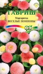 Маргаритка Весёлые Помпоны смесь цв.п 0,02гр Гавриш